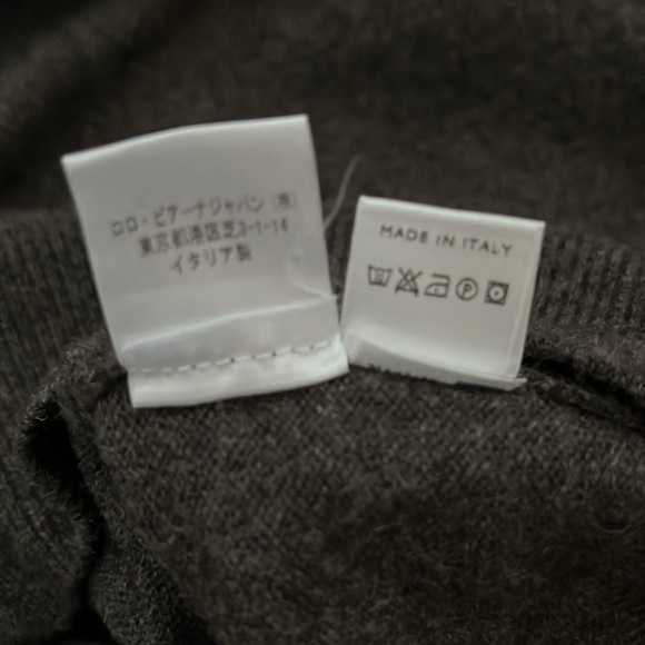 Loro PIANA brown sweater size 48 - Picture 7 of 8